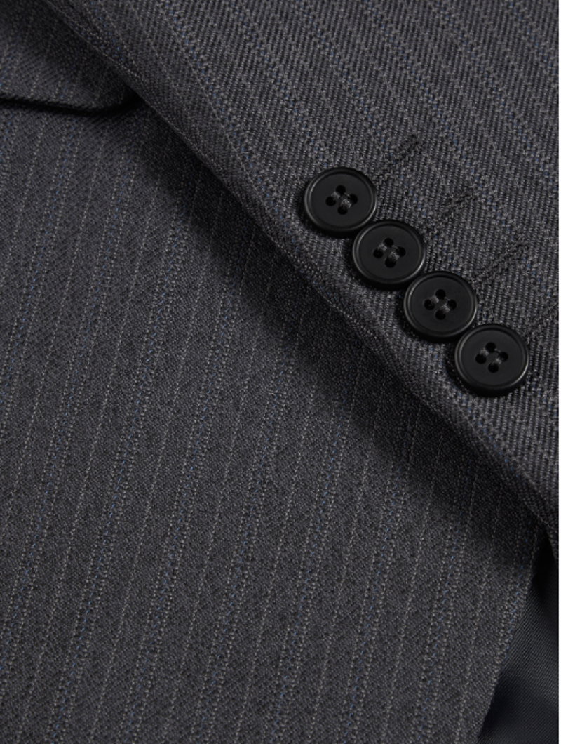  Wellington City Jacket Blue/Grey Stripe 42559/07-2